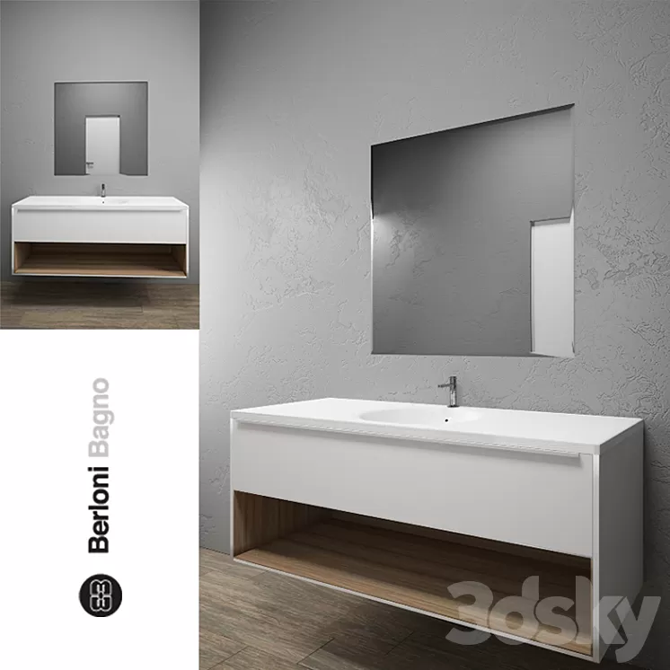 berloni bagno manhattan 3 3D Model