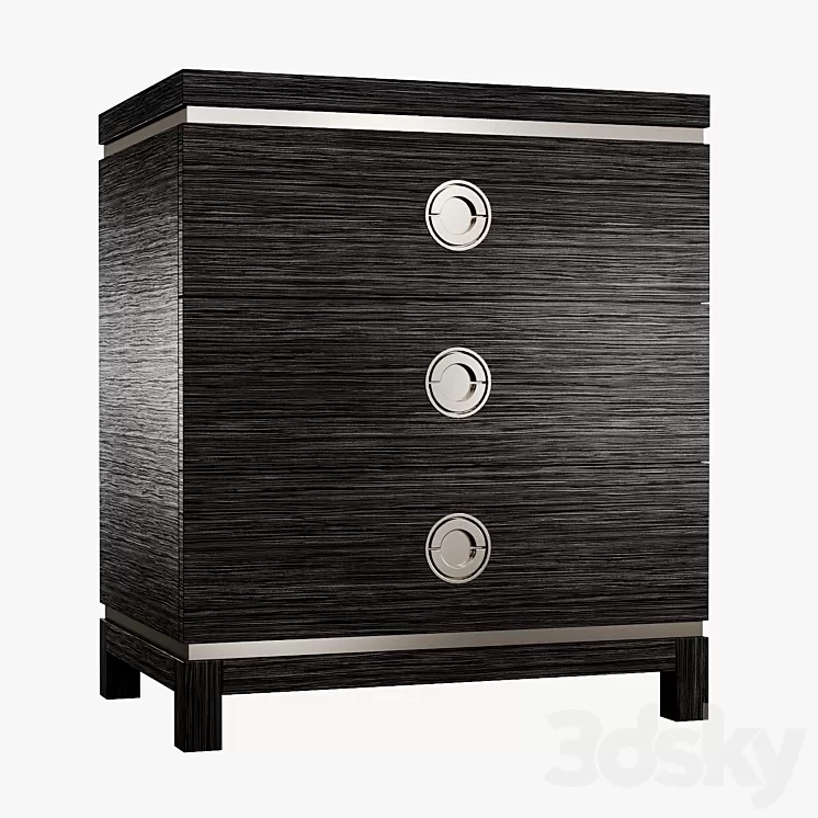 Bernhadrt - Decorage nightstand 3D Model