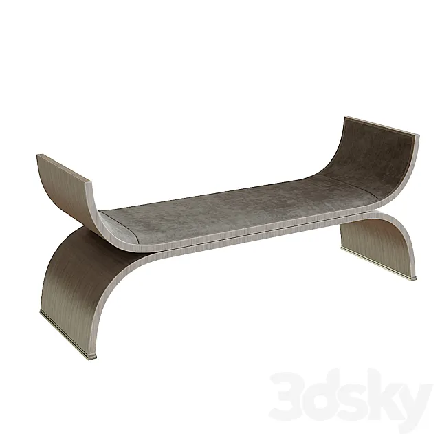 Bernhardt _ Colton Bench 3DModel
