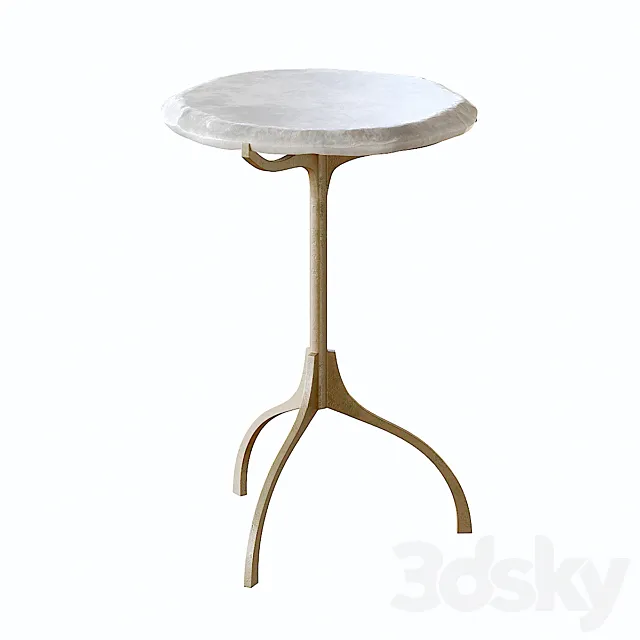 Bernhardt _ Hadera Chairside Table 3D Model