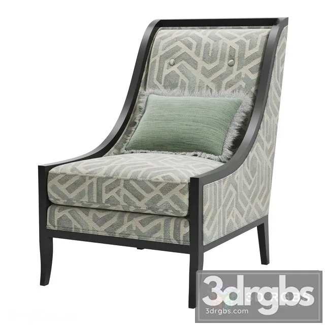 Bernhardt Armchair 3D Model Free