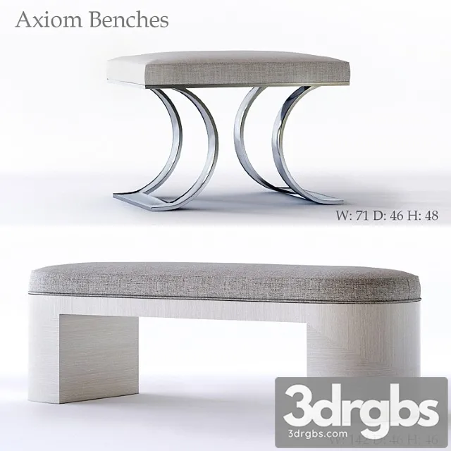 Bernhardt axiom bench 2 3D Model Free