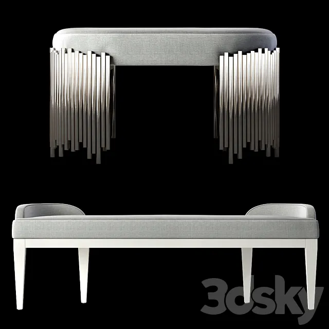 Bernhardt Calista Bench 3DModel