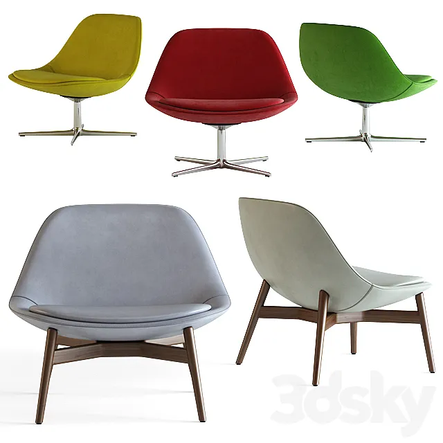 Bernhardt design _ Chiara 3D Model