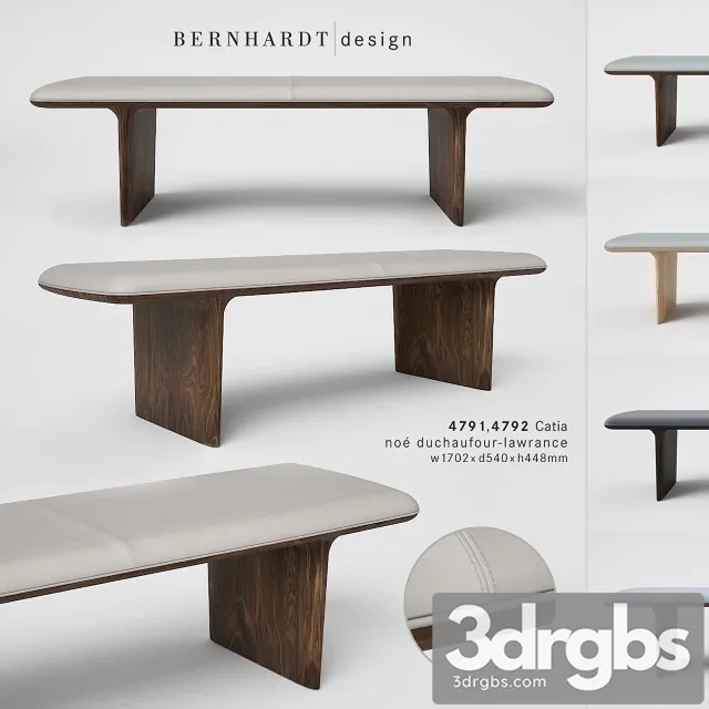 Bernhardt Design Catia Bench 3D Model Free