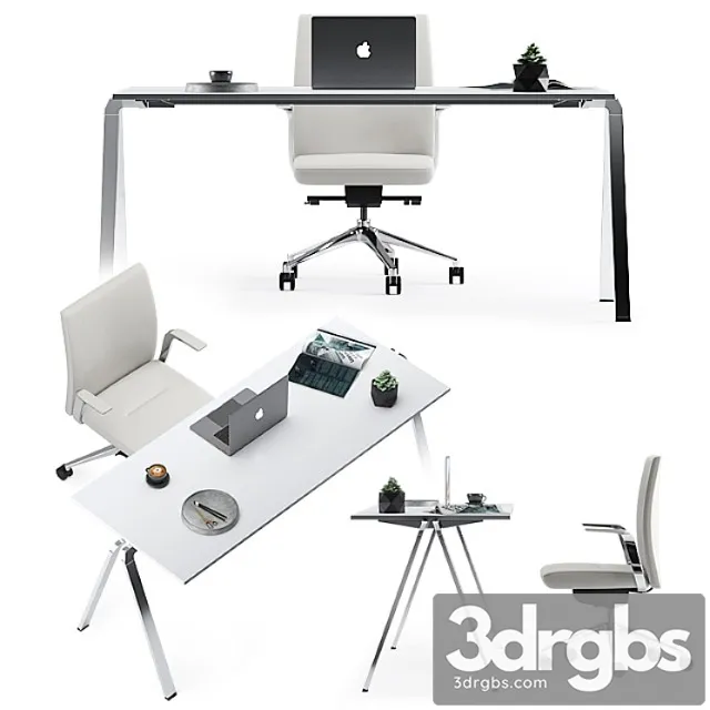 Bernhardt Design Workplace 3D Model Free