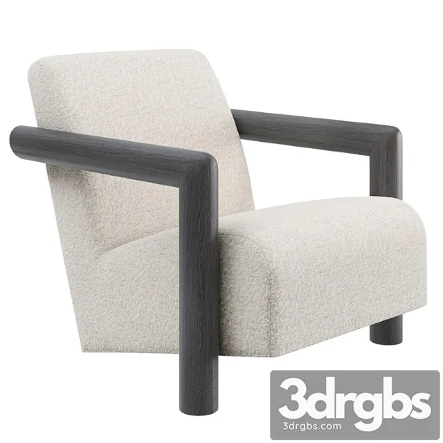 Bernhardt Ford Fabric Chair 1 3D Model Free