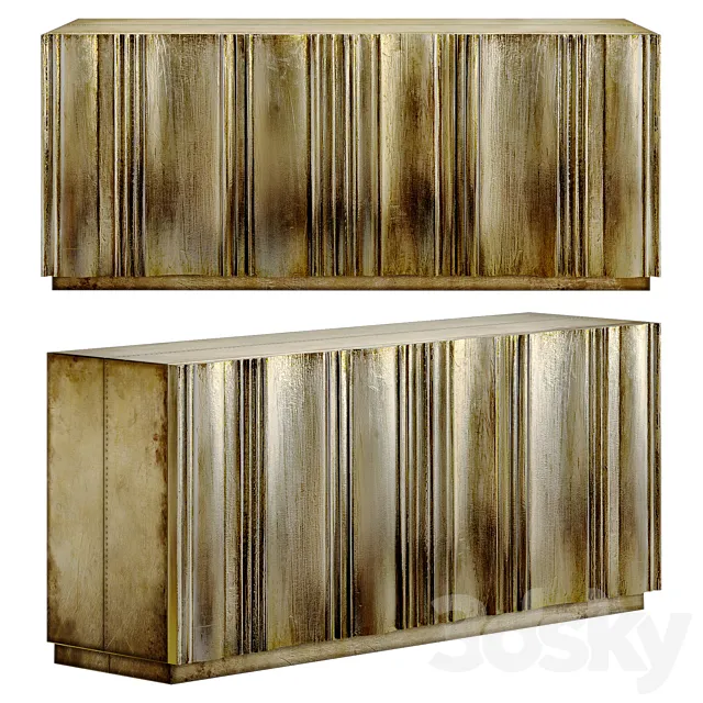 Bernhardt Interiors Winston Credenza Dresser 3D Model