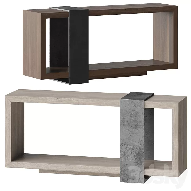 BERNHARDT Linea Console Table 3D Model Free