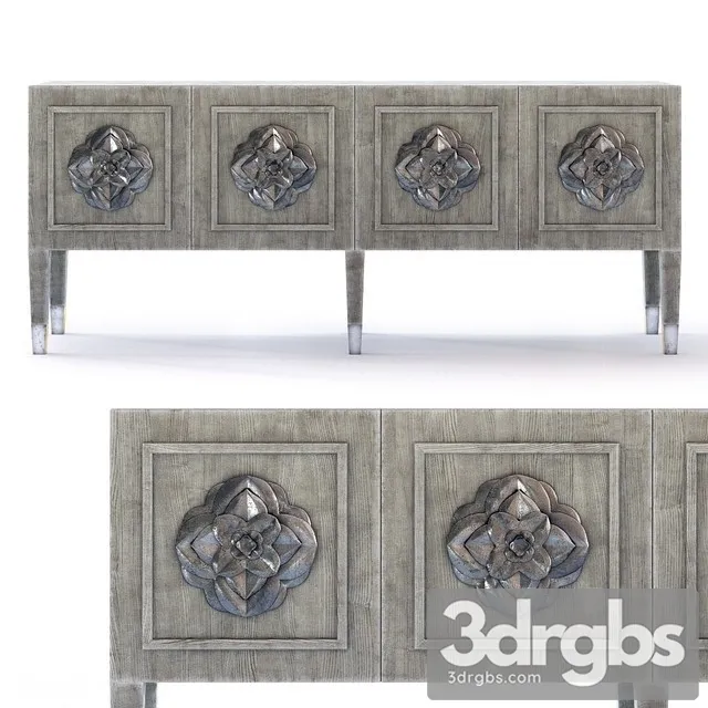 Bernhardt Nightingale Entertainment Console 3D Model Free