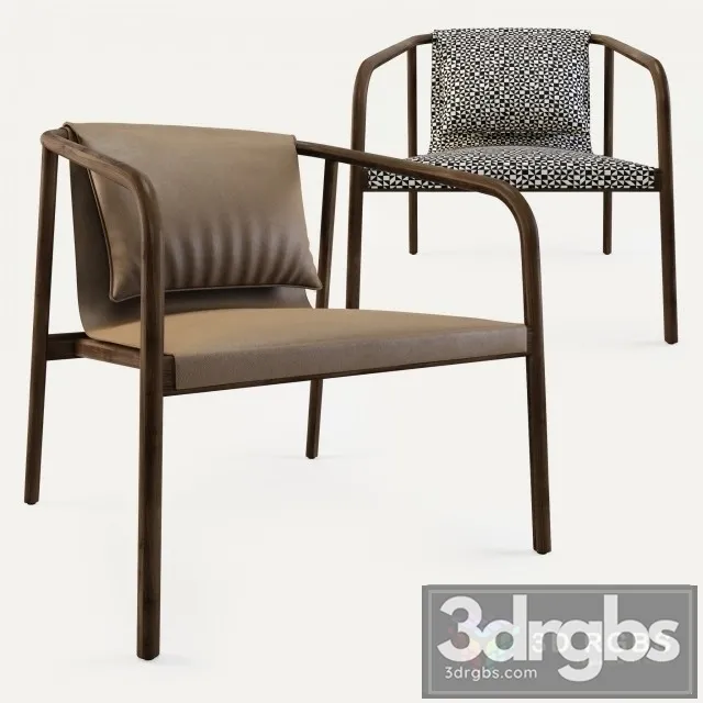 Bernhardt Oslo Armchair 3D Model Free