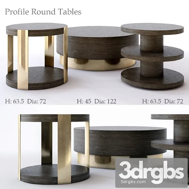 Bernhardt profile round tables 2 Free Download