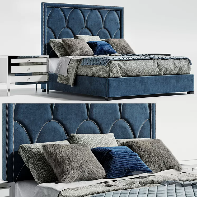 Bernhardt regan bed 3D Model
