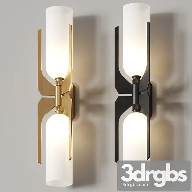 Bert Frank Pennon Wall Lamp 3D Model Download