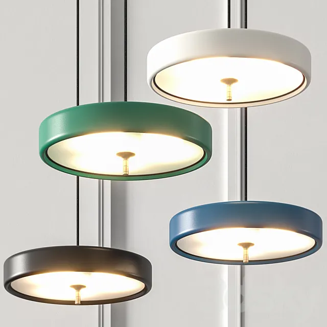Bert Frank Revolve Pendant Lamp 3D Model