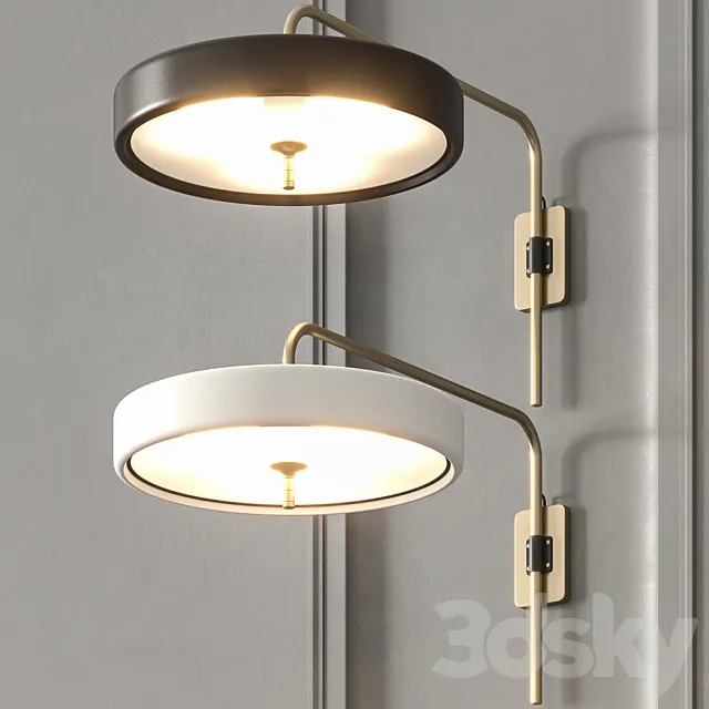 Bert Frank Revolve Sconce 3D Model