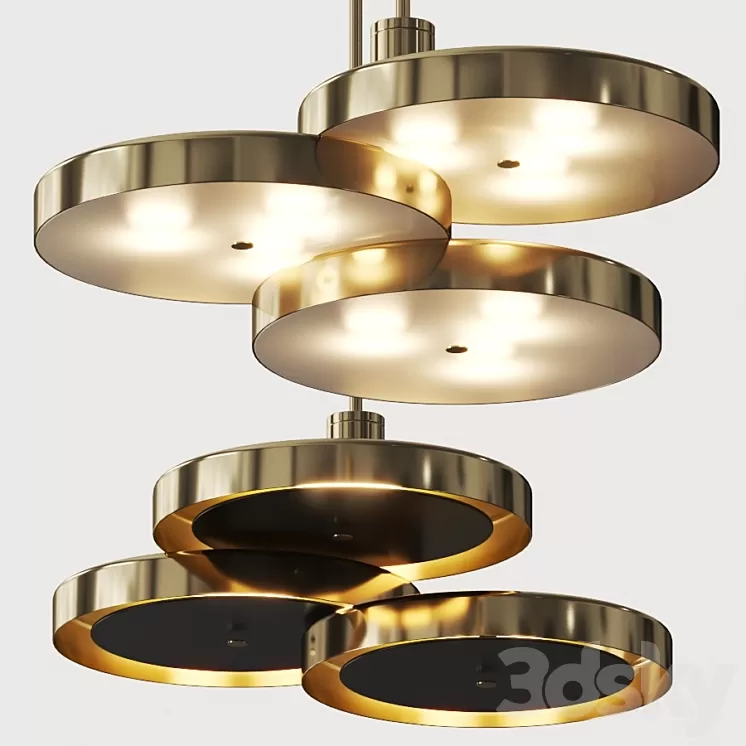 Bert Frank Triarc Pendant Lamp 3D Model
