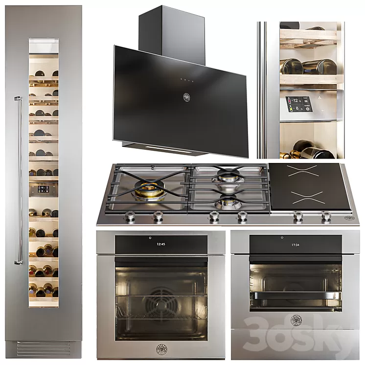 Bertazzoni Appliance set 3D Model