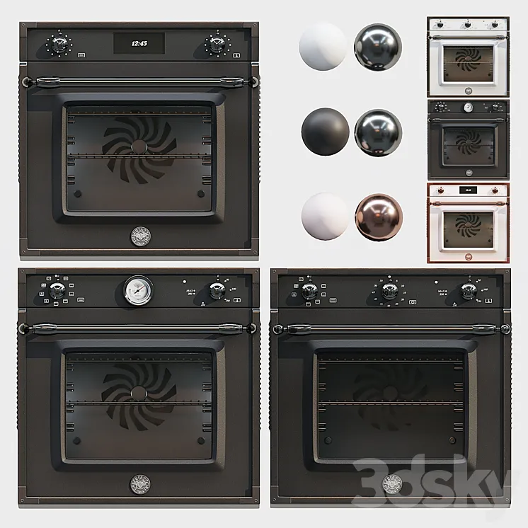 BERTAZZONI_HERITAGE_OVENS 3D Model Free