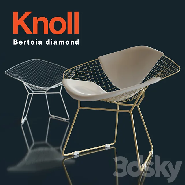 Bertoia Diamond 3DModel
