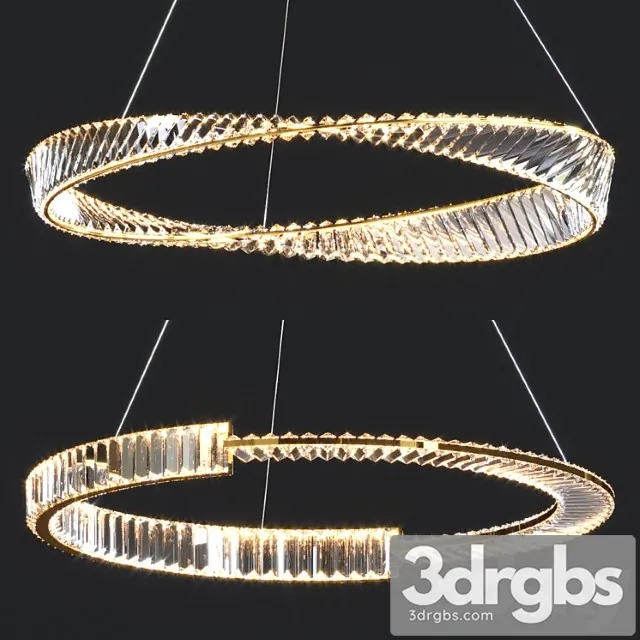 Bertolda ring chandelier 3D Model Download