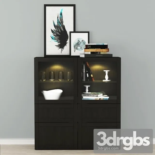 Besta Sideboard 3D Model Download