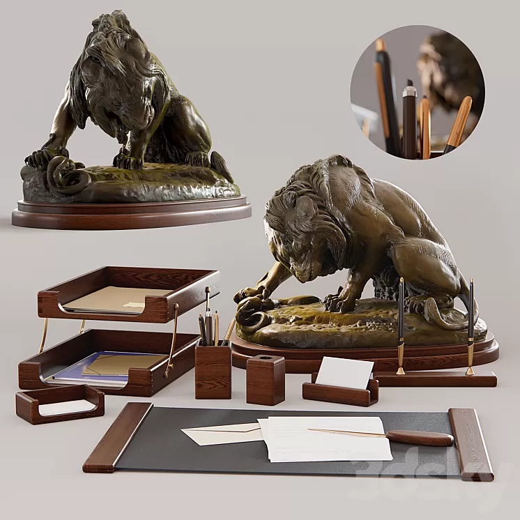 BESTAR LION office set 3D Model