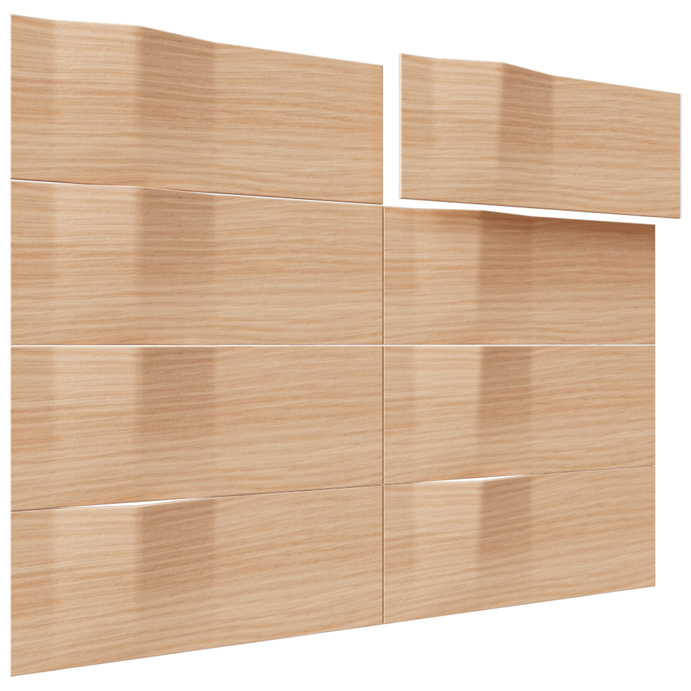 Bester Studio - 3D wall panel-LYSSE 3D Model