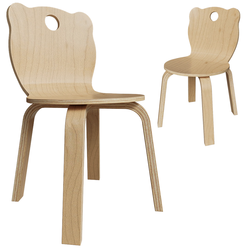 Bester Studio - Children's chair DYR 3D Model