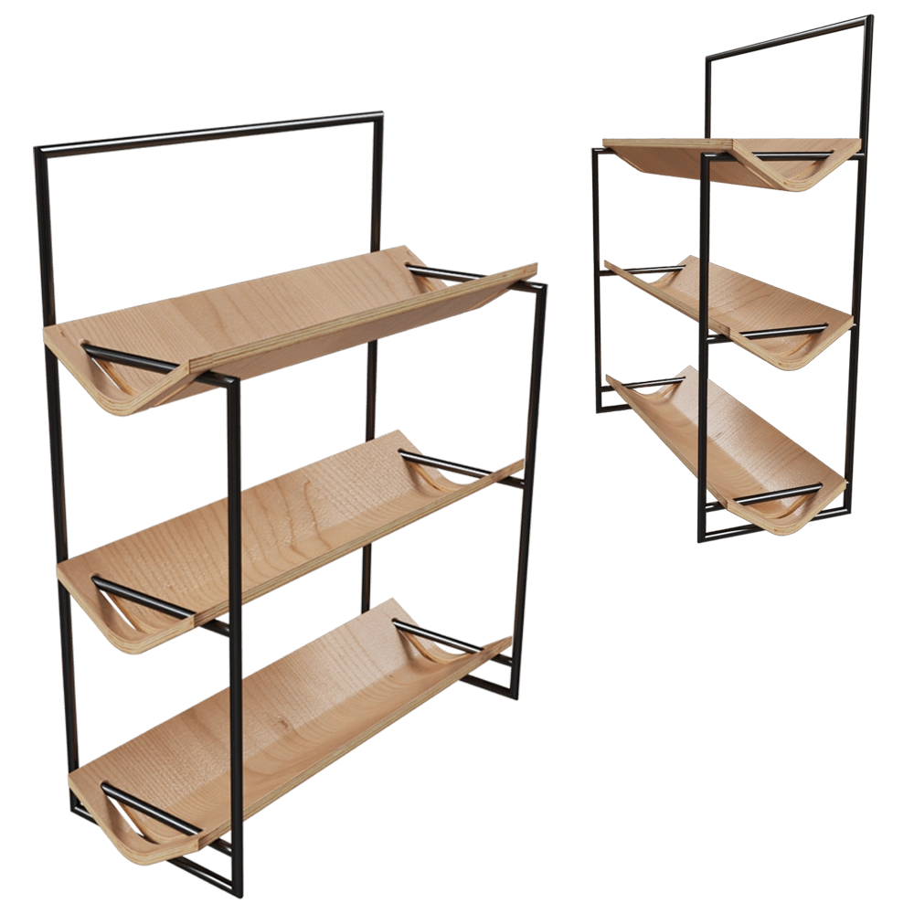 Bester Studio - Wine shelf VINKE 3D Model