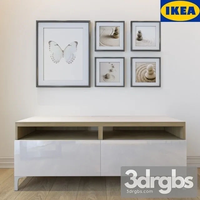 Besto Ikea With Pictures 3D Model Free