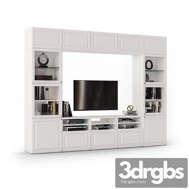Besto TV Combination With Smeviken Facades 3D Model Free