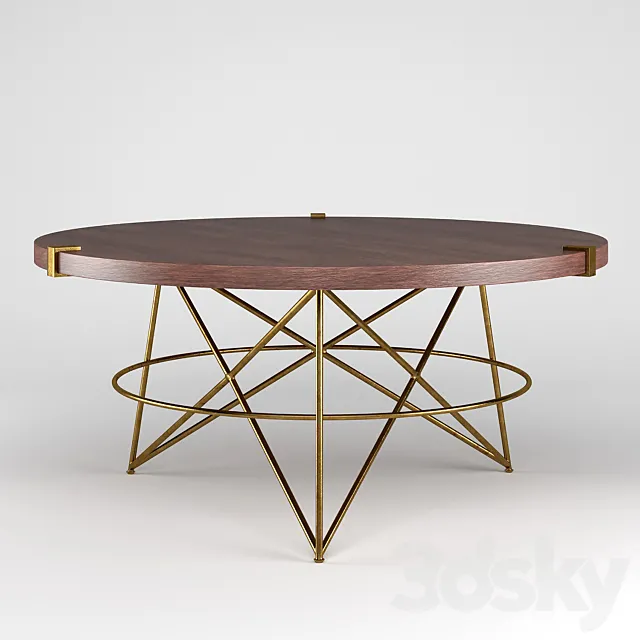 Betelline Coffee Table 3D Model