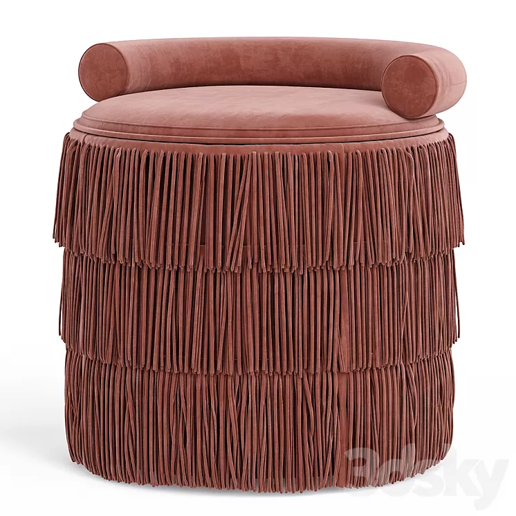beth stool 3D Model Free