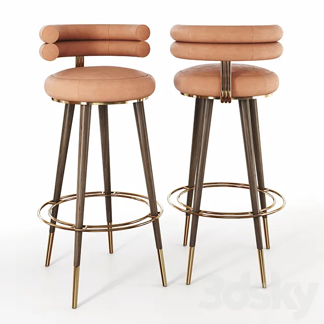 BETSY BAR CHAIR 3DModel