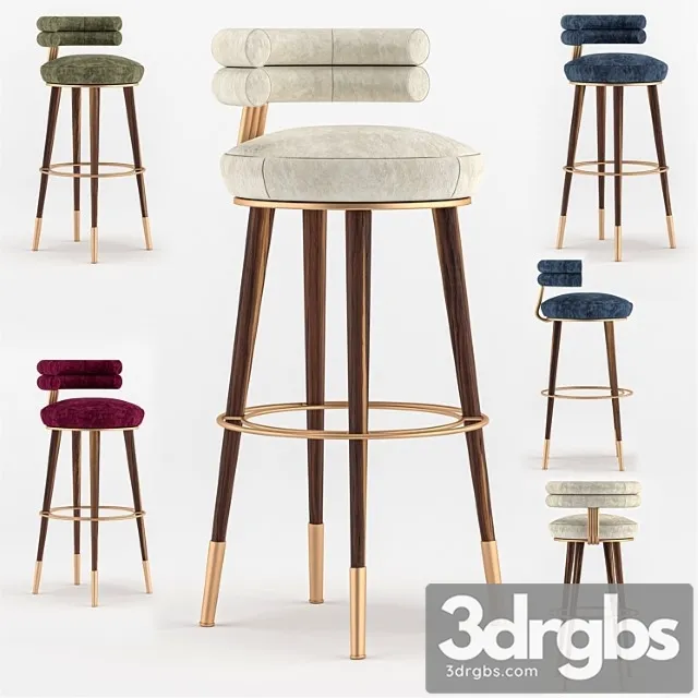 Betsy Barchair Mezzo Collection 3D Model Free