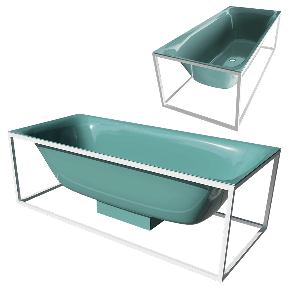 Bette - Bathtub BetteLux Shape 3D Model