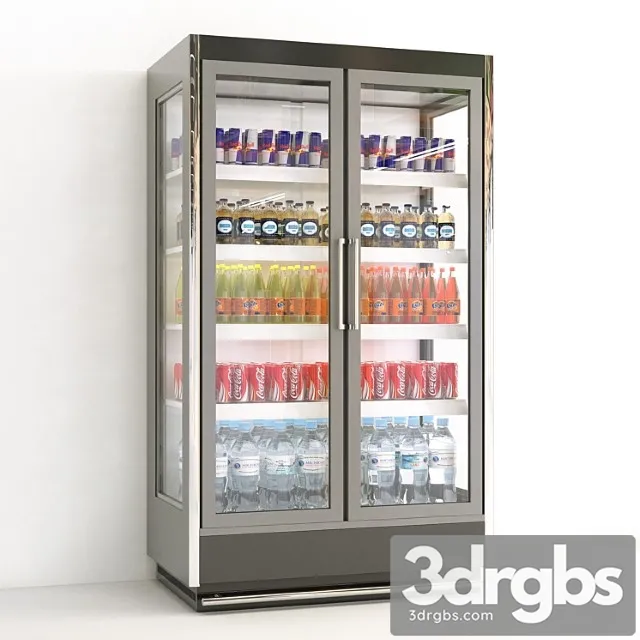 Beverage fridge 3D Model Free