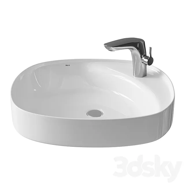 BEYOND REF: 3270B8000 Overhead ceramic washbasin 3D Model