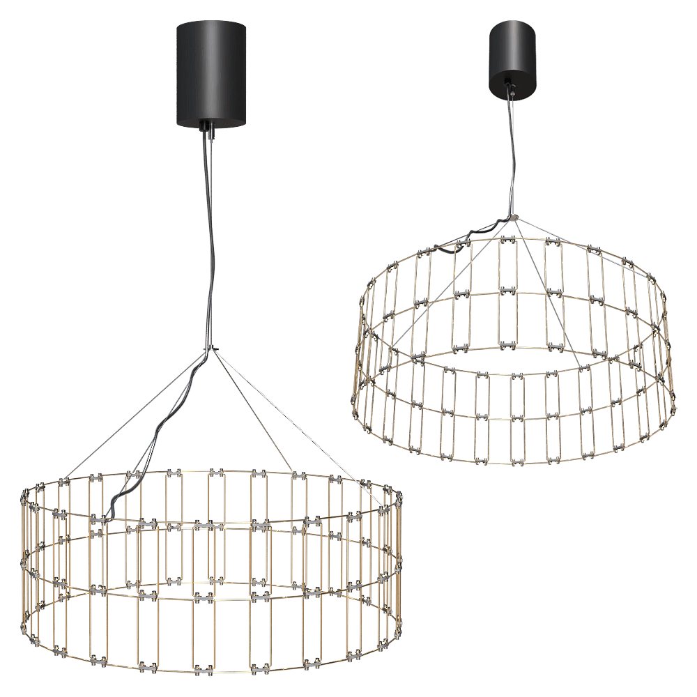 Bezhko - Chandelier Aura 3D Model