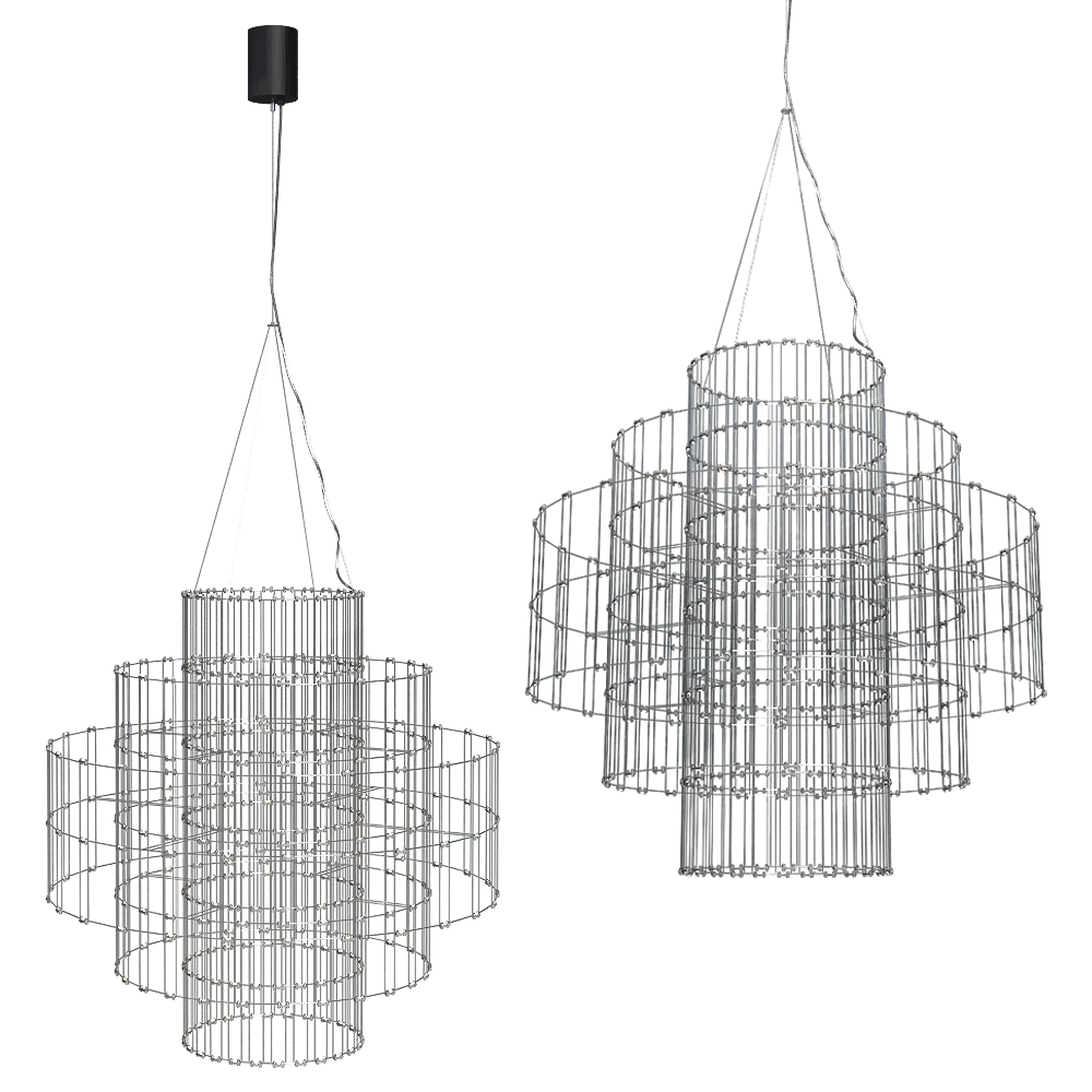 Bezhko - Chandelier Cascade 1 3D Model