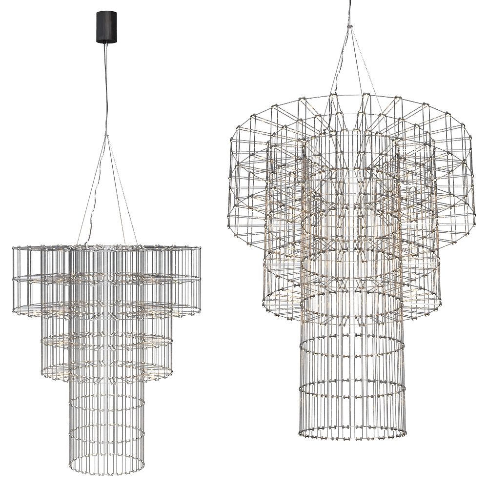 Bezhko - Chandelier Cascade 3D Model