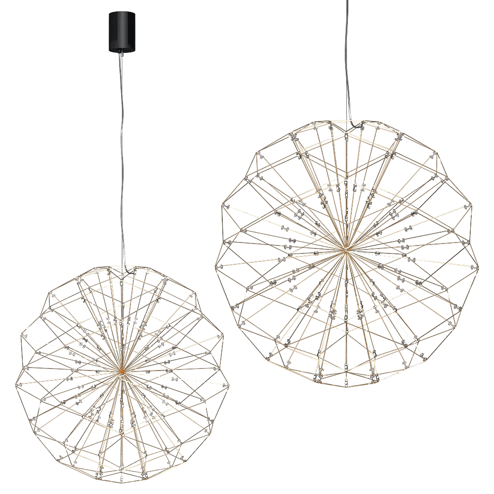 Bezhko - Chandelier Fireball 3D Model