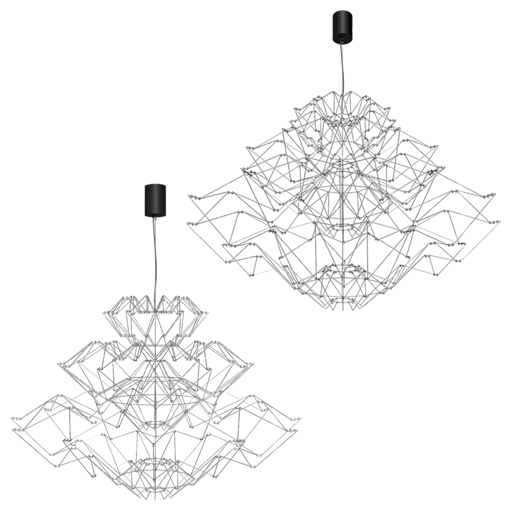 Bezhko - Сhandelier Fontan 3D Model