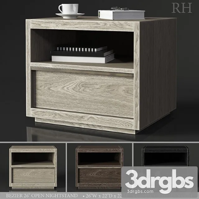 Bezier 26in Open Nightstand Free Download