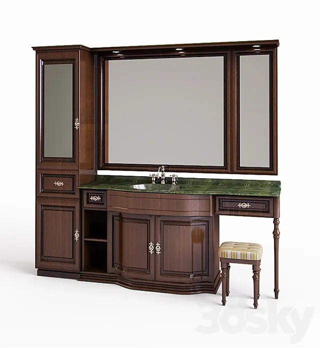 Bianco Carrara 3D Model