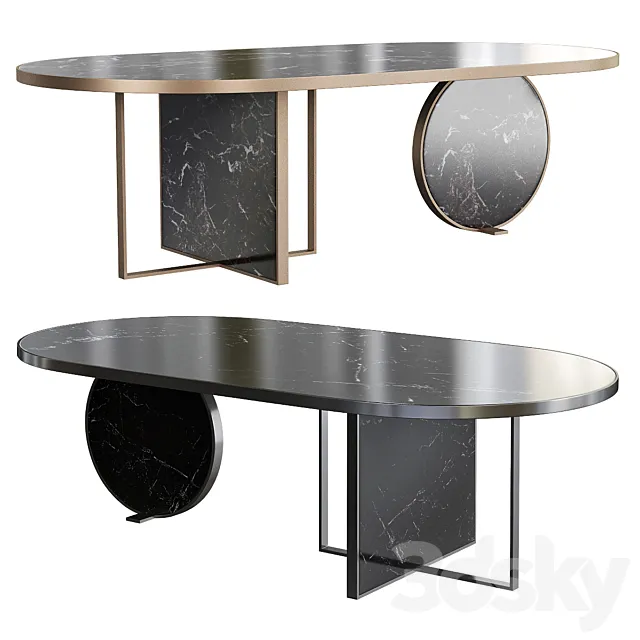 BiancoBianco ANTONIO DINNER TABLE 3DModel