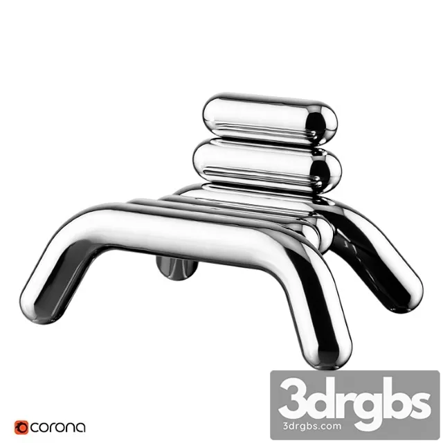 Bibendum Lounge Chair By Toni Grilo 3D Model Free