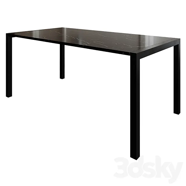 Bicca dining table 3D Model