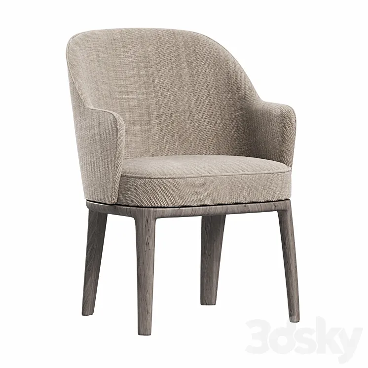 Bice chair by justform 3D Model Free